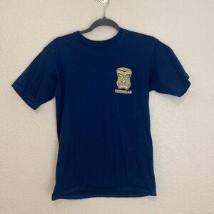 Hoonigan Tiki Navy Shirt Size Small